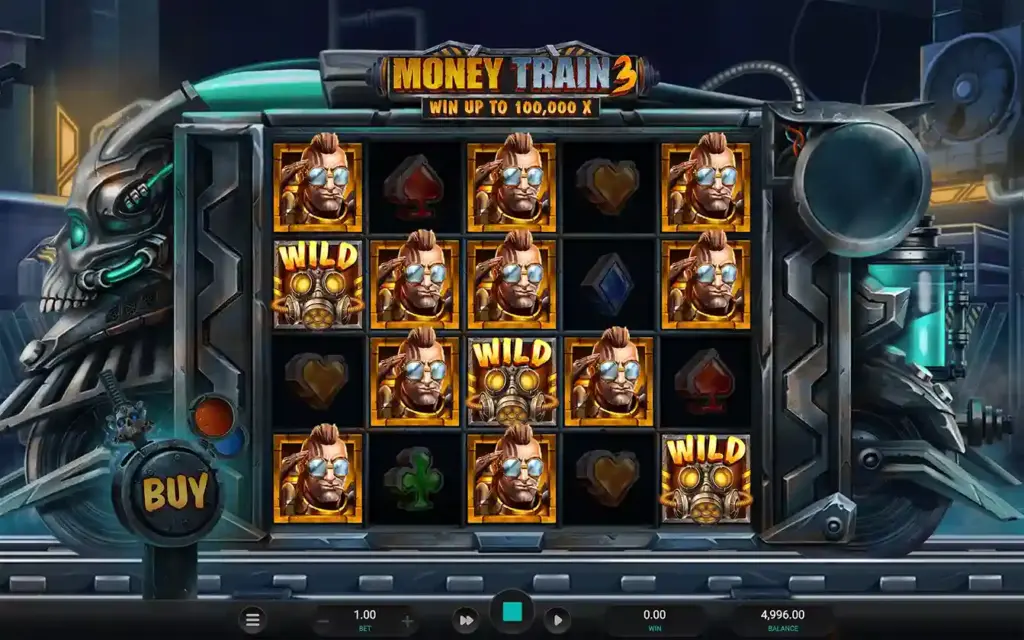 Money Train 3 playfield