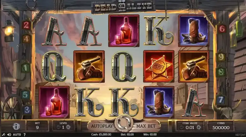 dead or alive slot