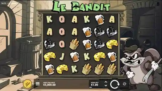 Le Bandit playfield