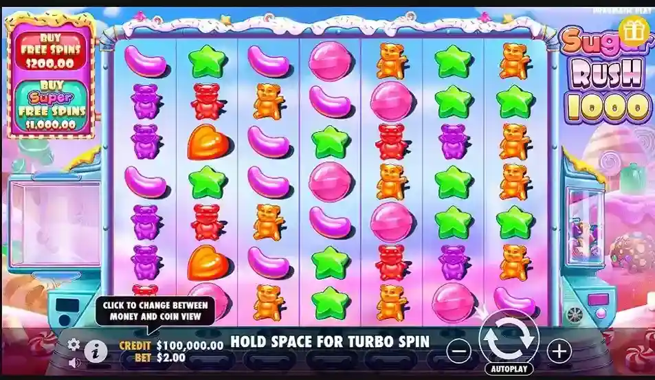 sugar rush playfield